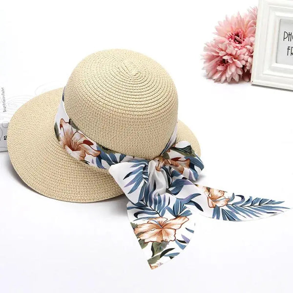 Elegant Summer Straw Hat.
