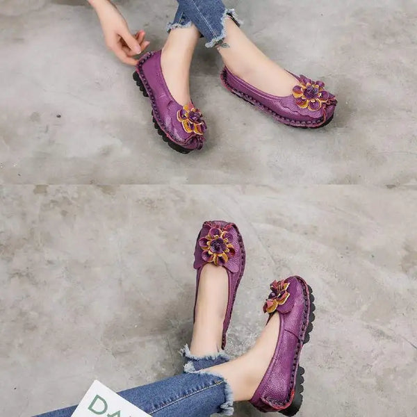 Women Flats with Flowers
