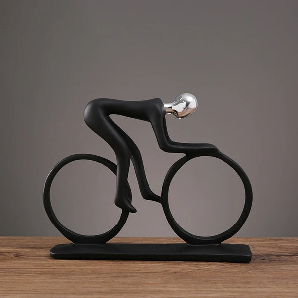 Bicycle Rider Statue