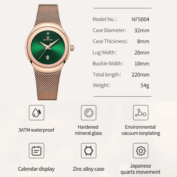 Waterproof Luxury Quartz Wristwatch