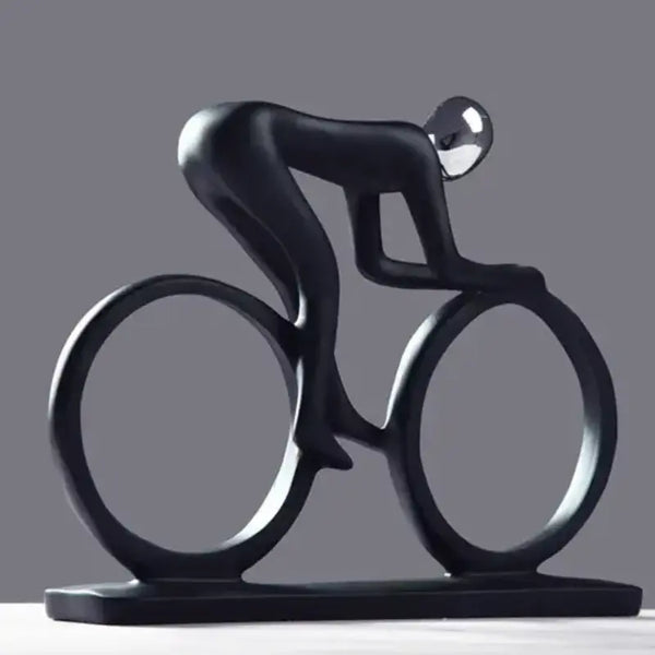 Bicycle Rider Statue