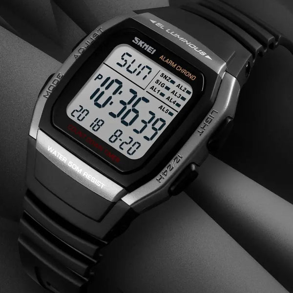 Digital Dual Time Watches.