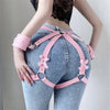 Leather Harness Garter