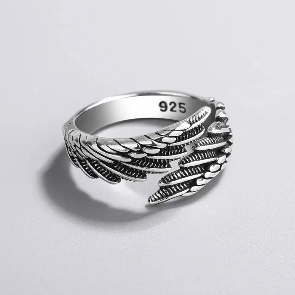 Angel Wing  Adjustable Rings