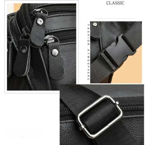 Genuine Leather Waist Bag