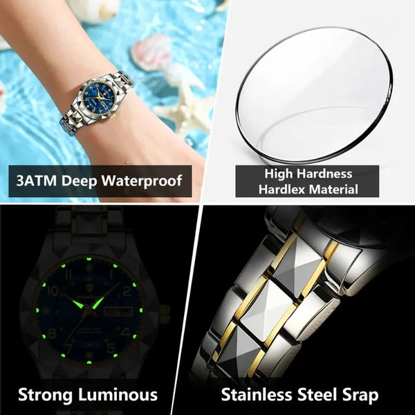 Waterproof Dress Watch for Female
